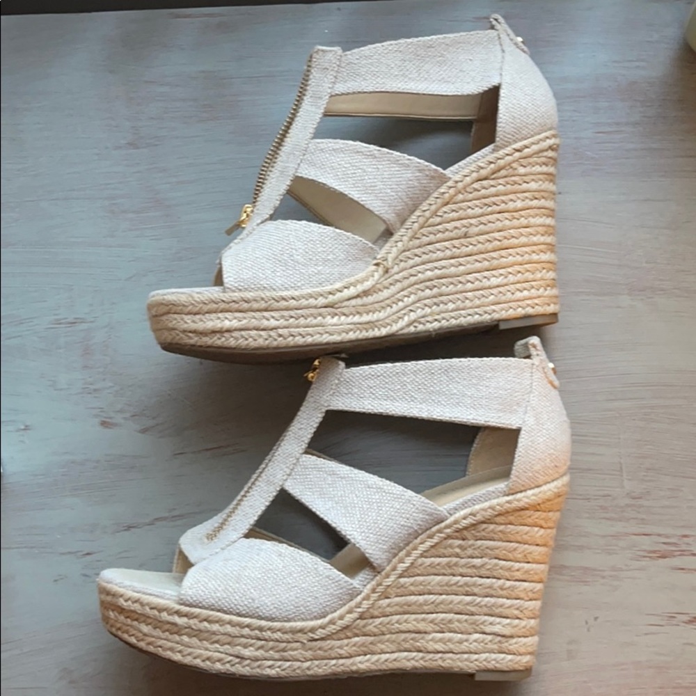 Michael Kors wedge shoes